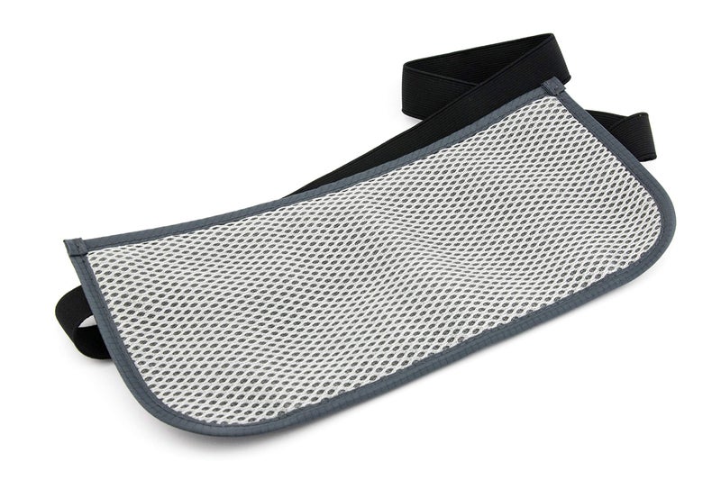 TROIKA SICHERHEITSGURT â€“ BLB20/GY â€“ Belt bag + 2 zipper compartments â€“ money belt â€“fraud prevention (RFID chips) â€“ for tickets, passport, ID card, driving license, boarding cards â€“ TROIKA-original - Image 4